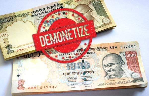 Disadvantages of Demonetization